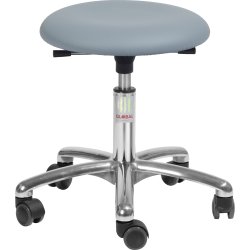 Beta stol, Ljusblå, PUre Konstläder, 43-56 cm, Alu