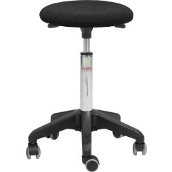 Beta stol, Svart, Ulltyg, 57-76 cm