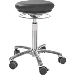 Pilates AirSeat stol, Grå, Konstläder, 52-71cm