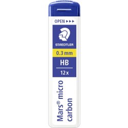 Staedtler Mars Micro 250 Stift HB 0,3 mm, 12 st
