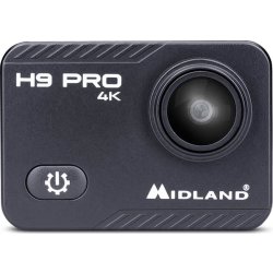 Midland H9 Pro 4K 16MP actionkamera | Mörkgrå