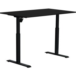 Sun-Flex I höj- och sänkbart bord, 140x80, Svart