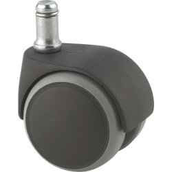 50 mm dubbelhjul för stål fotkryss, 5 st