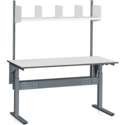 Arbetsbänk Set A elektrisk, Laminat, 1600x800 mm