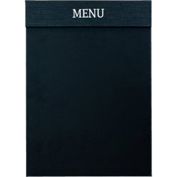 Menu menyhållare | A4 | Svart