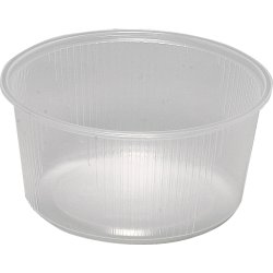 Portionsbæger, PP-plast, Klart, 250 ml