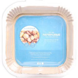 Airfryer Papirforme, Kvadratisk, 20x20 cm, 100 stk