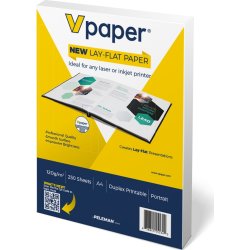 V-papper 120 g | A4 | Falsad marginal | 250 ark