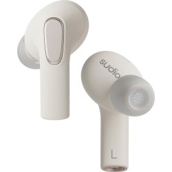 Sudio E3 ANC in-ear høretelfoner, hvid