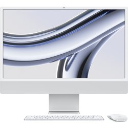 Apple iMac M3 24”, 256 GB, 8 CPU, 10 GPU, sølv