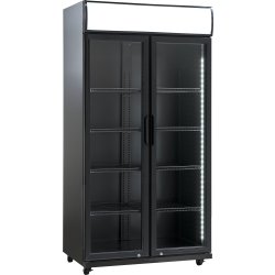 Scandomestic SD 881 BHE Displaykylskåp, svart