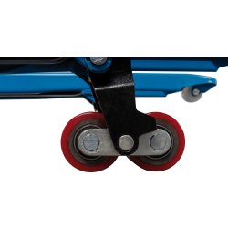 Palleløfter 2.5 TAC, boggie, PU, quicklift