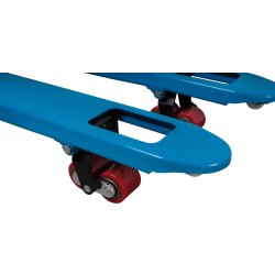 Palleløfter 2.5 TAC, boggie, PU, quicklift
