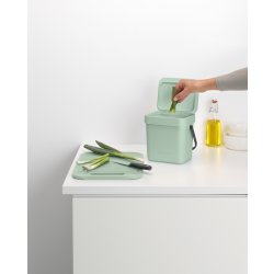 Brabantia Sort&Go, Sortering, 3 L, grøn