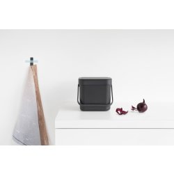 Brabantia Sort&Go, Sortering, 3 L, grå