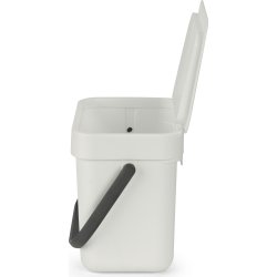 Brabantia Sort&Go, Sortering, 3 L, lysegrå