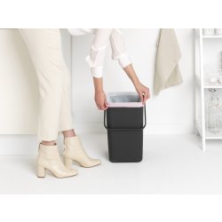 Brabantia Sort&Go, Sortering, 25 L, grå