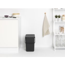Brabantia Sort&Go, Sortering, 25 L, grå