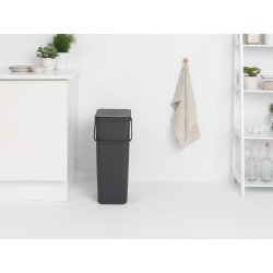 Brabantia Sort&Go, Sortering, 40 L, grå