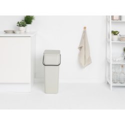 Brabantia Sort&Go, Sortering, 40 L, lysegrå