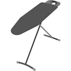 Strygebræt, 120x40 cm, luksus