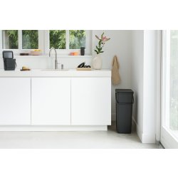 Brabantia Sort&Go, Sortering, 6 L, grå