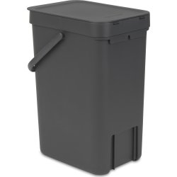 Brabantia Sort&Go, Sortering, 12 L, grå