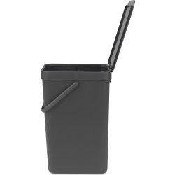 Brabantia Sort&Go, Sortering, 16 L, grå