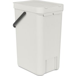 Brabantia Sort&Go, Sortering, 16 L, lysegrå