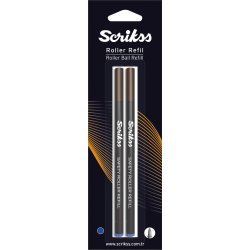 Scrikss refill | Bläckpenna | Svart | M | 2 st.