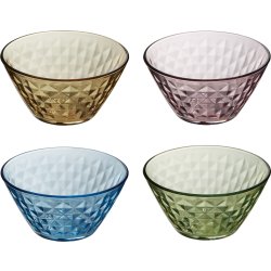 Aida Mosaic skålar, 4-pack, Ø12 cm