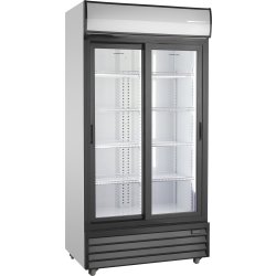 Scandomestic SD 1002 SLE Displaykylskåp, vit