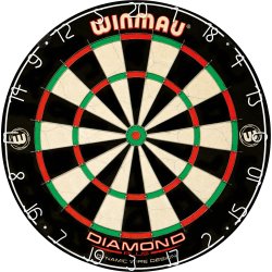 Winmau professionelt dartsæt incl. MDF-skab