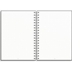 Burde Dotnotes Notesbog, B5, sort