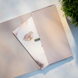 Burde Deluxe Notesbog, A5, linjeret, panther