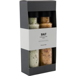 Nicolas Vahé Parmesan & Basil salt & Chilli salt