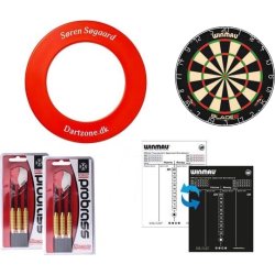 Winmau deluxe dartpakke m. Blade 6 kvajering