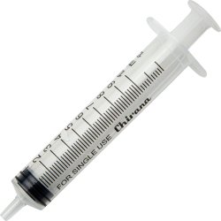 Chirana engångsspruta 10 ml | Centrerad huva