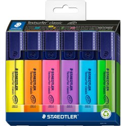 Staedtler Highlighter | 6 färger