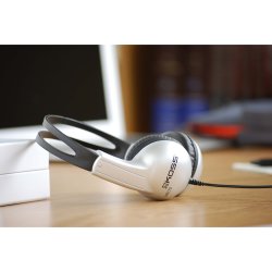Koss UR10 On-Ear hovedtelefoner, sølv