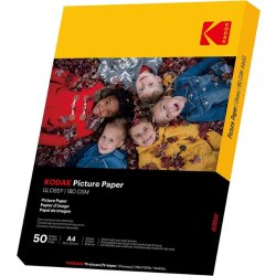 Kodak glasigt fotopapper | A4/180 g/50 ark