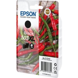 Epson T503XL blækpatron, sort