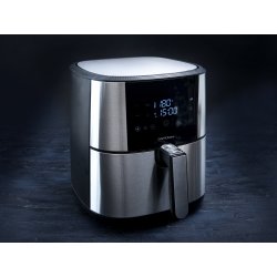Gastronoma Low Fat Airfryer, 6 liter, sort