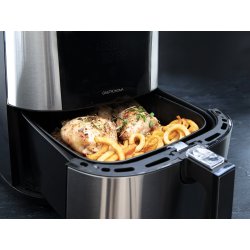 Gastronoma Low Fat Airfryer, 6 liter, sort