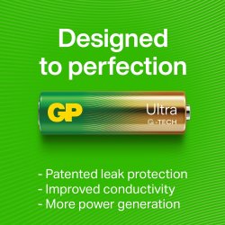 GP Ultra Alkaline AAA-batteri, 24AU/LR03, 24-pak