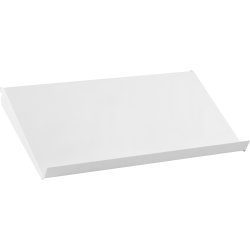 Elfa metallhylla med lutning, 598x348 mm, Vit
