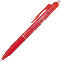 Pilot FriXion Clicker kulspetspenna, 0,5 mm, röd