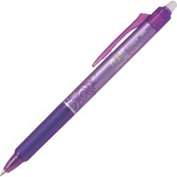 Pilot FriXion Clicker kulspetspenna, 0,5 mm, lila