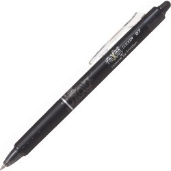 Pilot FriXion Clicker bläckpenna | 0,7 mm | Svart