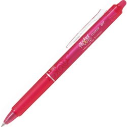 Pilot FriXion Clicker penna, 0,7 mm, rosa